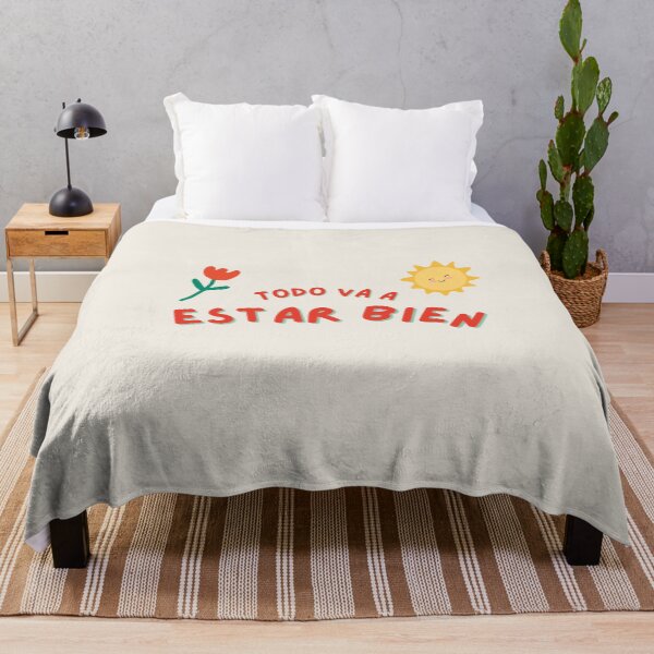 Item preview, Todo Va a Estar Bien – Cute Positive Spanish Quote | Latina Mental Health Design designed and sold by Latina Charm.