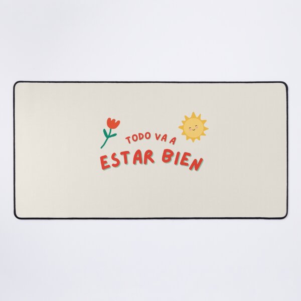 Item preview, Todo Va a Estar Bien – Cute Positive Spanish Quote | Latina Mental Health Design designed and sold by Latina Charm.