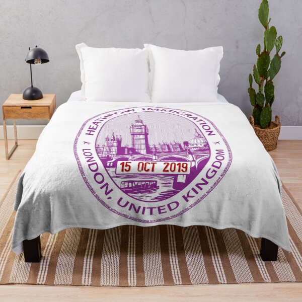 Item preview, Passport Stamp - London, UK designed and sold by travelwitheric.