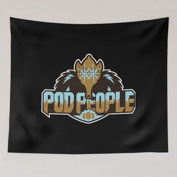 Item preview, Pod People Sports Logo designed and sold by Damien Jacobson.