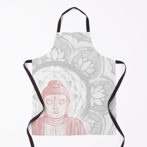 Item preview, Buddha Padma Watercolor - Snow Rose Fog designed and sold by Irene Estelle.