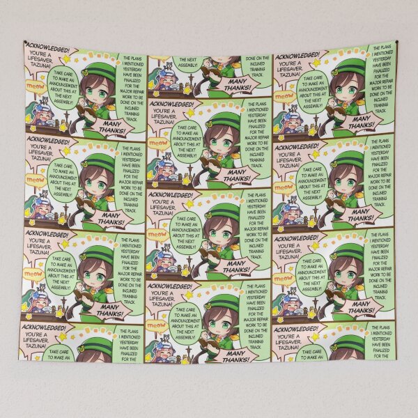 Item preview, Tazuna Hayakawa's Snapshot #1: Unsung Hero designed and sold by SNAPPJAWZ.