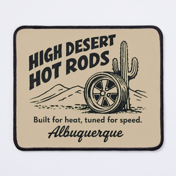 Item preview, High Desert Hot Rods - Built for Heat, Tuned for Speed designed and sold by Automotive Art by Greg.