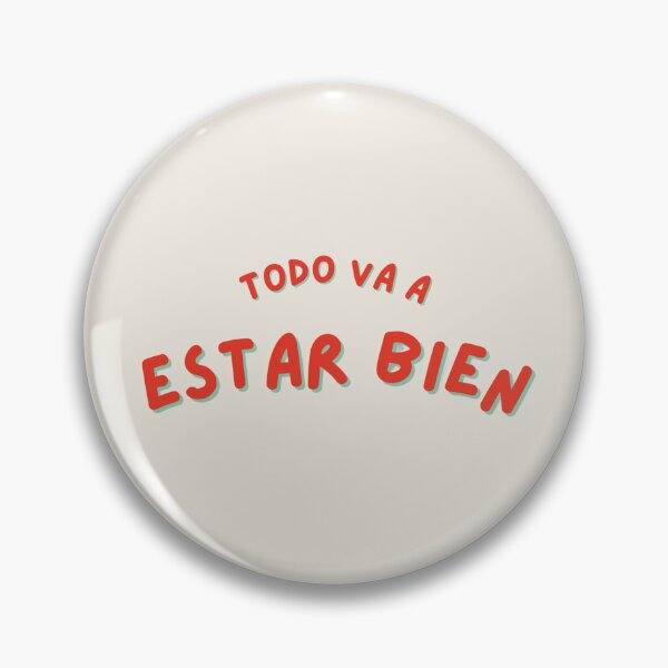 Item preview, Todo Va a Estar Bien – Spanish Motivational Quote | Latina Positivity Typography designed and sold by Latina Charm.