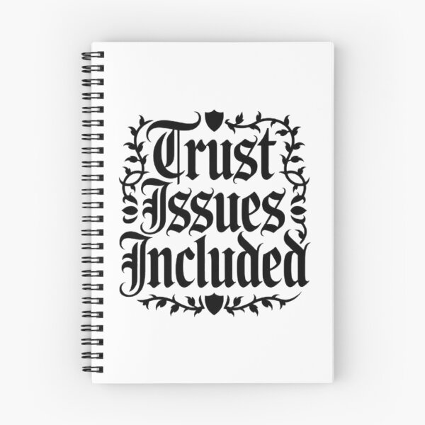 Item preview, Trust Issues Included – Gothic Vintage Statement Graphic Tee designed and sold by NewUSShop.