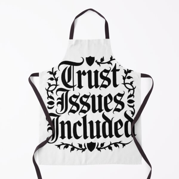 Item preview, Trust Issues Included – Gothic Vintage Statement Graphic Tee designed and sold by NewUSShop.