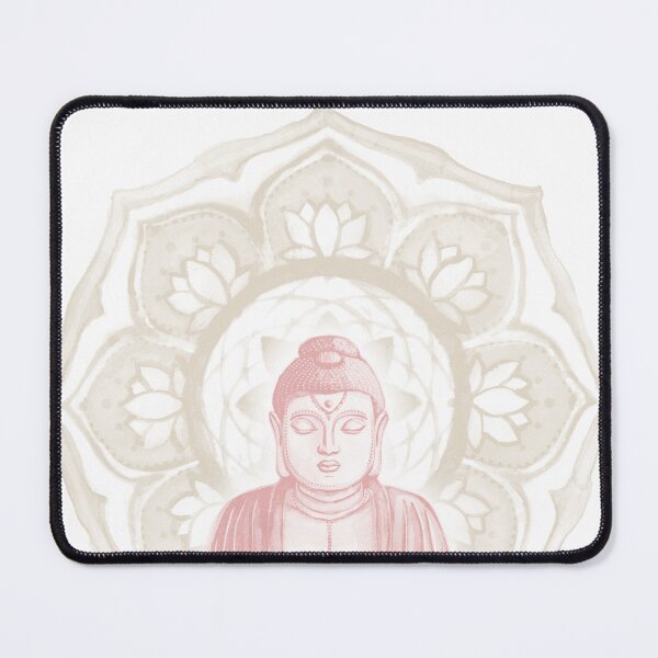 Item preview, Buddha Padma Watercolor - Snow Rose Dove designed and sold by Irene Estelle.