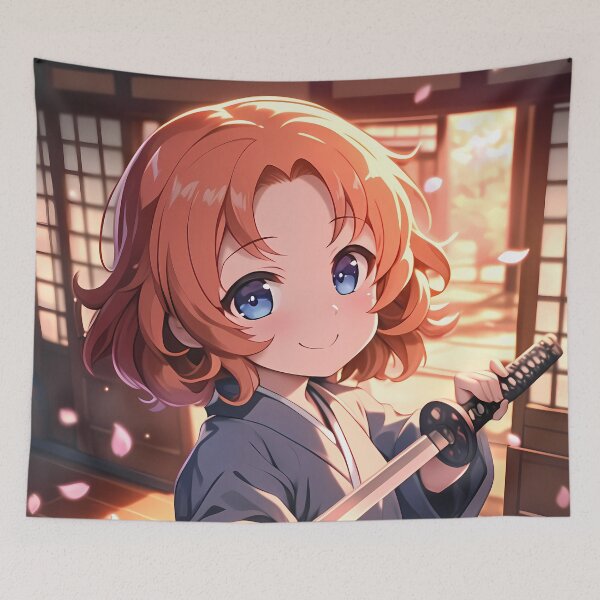 Item preview, Orange Pekoe Girls Und Panzer Chibi Sakura Sunset designed and sold by TanglenRabbit.
