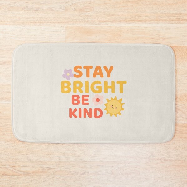 Item preview, Stay Bright Be Kind – Cute Positive Kindness Quote | Retro Happy Sun Aesthetic designed and sold by Latina Charm.