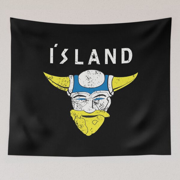 Item preview, Team Iceland Distressed Logo The Mighty Ducks Hockey Team designed and sold by Damien Jacobson.