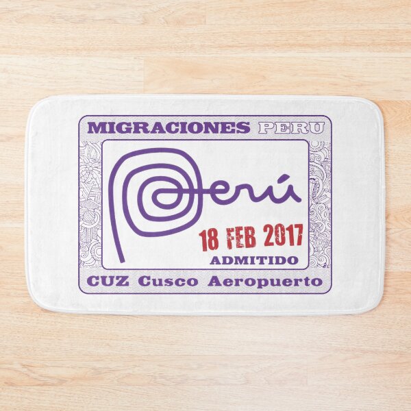 Artikelvorschau, Passstempel - Cusco entworfen und verkauft von travelwitheric.