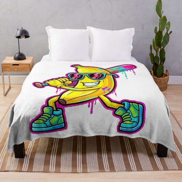 Item preview, Funny Banana Baseball Drip Apparel designed and sold by RowenaKihn.