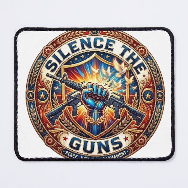 Item preview, SILENCE THE GUNS designed and sold by likbatonboot.