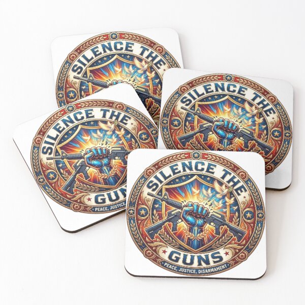 Item preview, SILENCE THE GUNS designed and sold by likbatonboot.