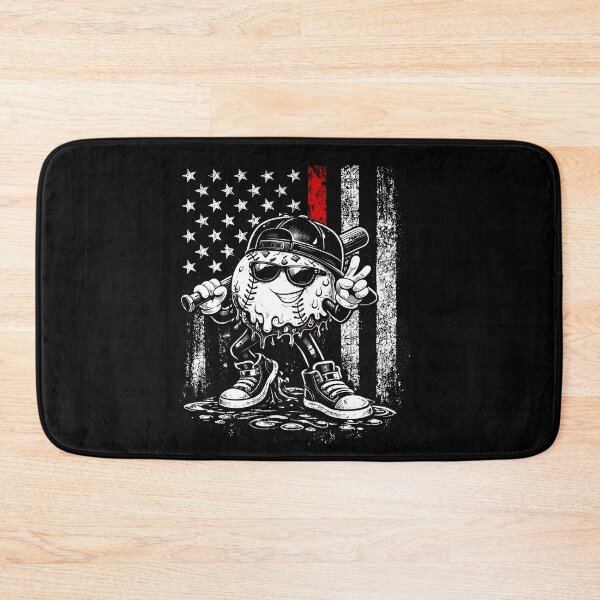 Item preview, Cool Dripping Baseball USA Flag designed and sold by KIROSALS.