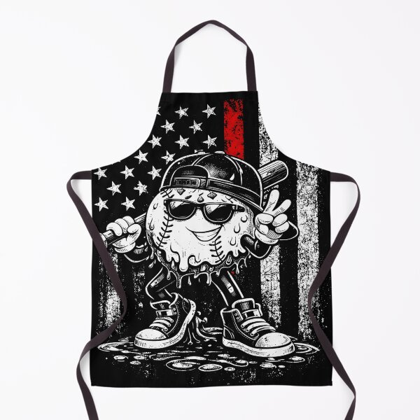 Item preview, Cool Dripping Baseball USA Flag designed and sold by KIROSALS.