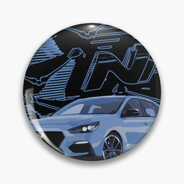 Item preview, Hyundai I30N Performance Blue designed and sold by worldrunner shop.