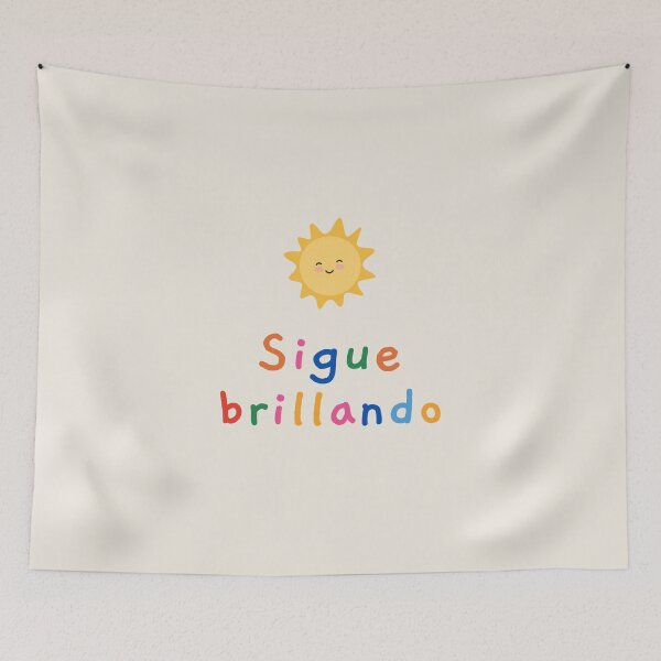 Item preview, Sigue Brillando Spanish Inspirational Quote designed and sold by Latina Charm.