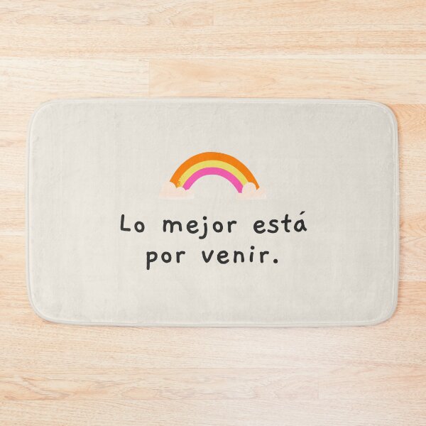 Item preview, Lo mejor está por venir. Spanish inspirational quote, happy designed and sold by Latina Charm.