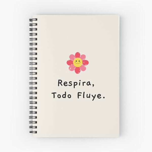 Item preview, Respira Todo Fluye Spanish Mindfulness Quote designed and sold by Latina Charm.