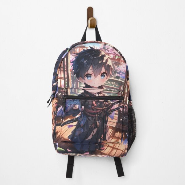 Item preview, Kirito Sword Art Online Chibi Kimono Spring Sakura Town designed and sold by TanglenRabbit.