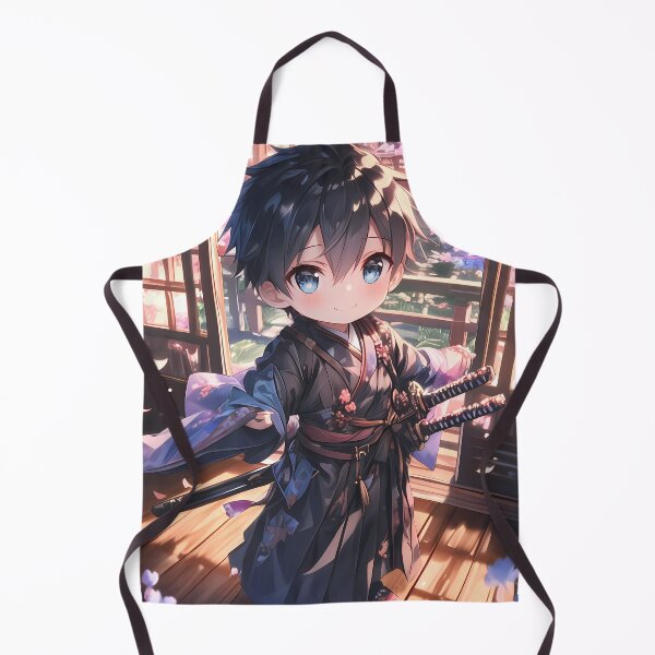 Item preview, Kirito Sword Art Online Chibi Kimono Spring Sakura Town designed and sold by TanglenRabbit.
