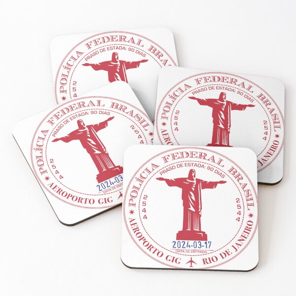 Item preview, Passport Stamp - Rio De Janeiro, Brazil designed and sold by travelwitheric.
