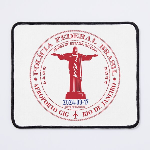 Item preview, Passport Stamp - Rio De Janeiro, Brazil designed and sold by travelwitheric.