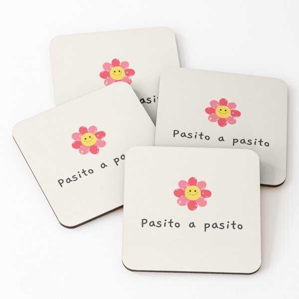 Item preview, Pasito a pasito, spanish inspirational quote, happy designed and sold by Latina Charm.
