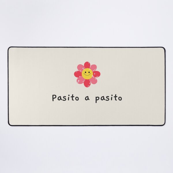 Item preview, Pasito a pasito, spanish inspirational quote, happy designed and sold by Latina Charm.