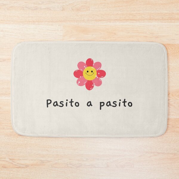 Item preview, Pasito a pasito, spanish inspirational quote, happy designed and sold by Latina Charm.