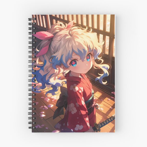Item preview, Nia Teppelin Tengen Toppa Gurren Lagann Chibi Waifu Spring Kimono designed and sold by TanglenRabbit.