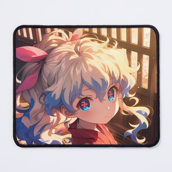 Item preview, Nia Teppelin Tengen Toppa Gurren Lagann Chibi Waifu Spring Kimono designed and sold by TanglenRabbit.