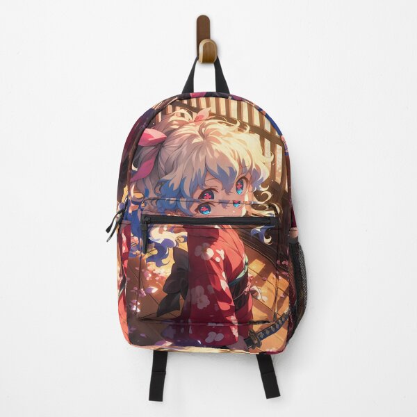 Item preview, Nia Teppelin Tengen Toppa Gurren Lagann Chibi Waifu Spring Kimono designed and sold by TanglenRabbit.