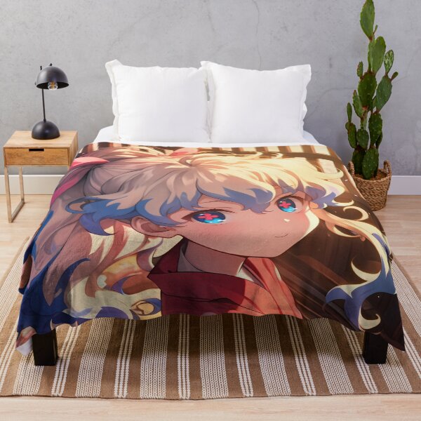 Item preview, Nia Teppelin Tengen Toppa Gurren Lagann Chibi Waifu Spring Kimono designed and sold by TanglenRabbit.