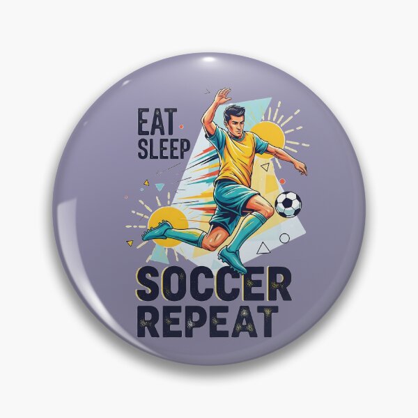 Item preview, Eat Sleep Soccer Repeat designed and sold by UrbanPrts.
