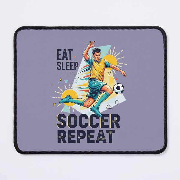 Item preview, Eat Sleep Soccer Repeat designed and sold by UrbanPrts.