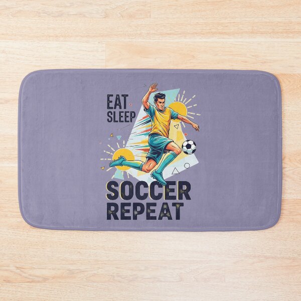 Item preview, Eat Sleep Soccer Repeat designed and sold by UrbanPrts.