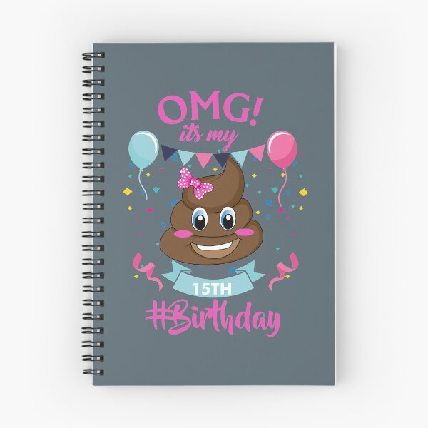Item preview, 15th Birthday Girl - Poop Emoji designed and sold by melsens.