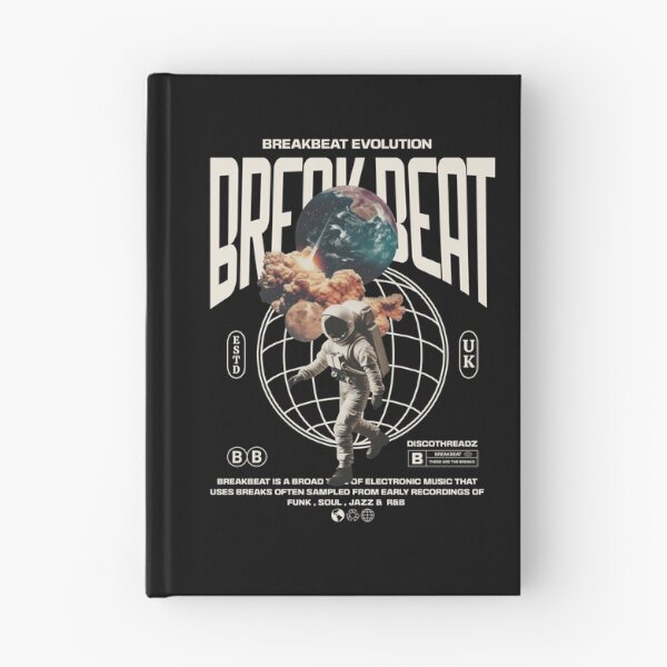 Item preview, BREAKBEAT  - Breaks World Astronaut (White)  designed and sold by Discothreadz.