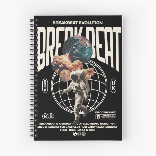 Item preview, BREAKBEAT  - Breaks World Astronaut (White)  designed and sold by Discothreadz.