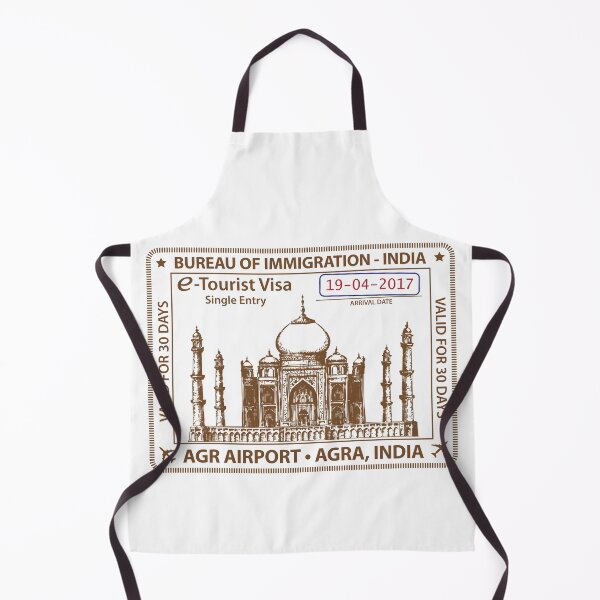 Item preview, Passport Stamp - Agra, India designed and sold by travelwitheric.