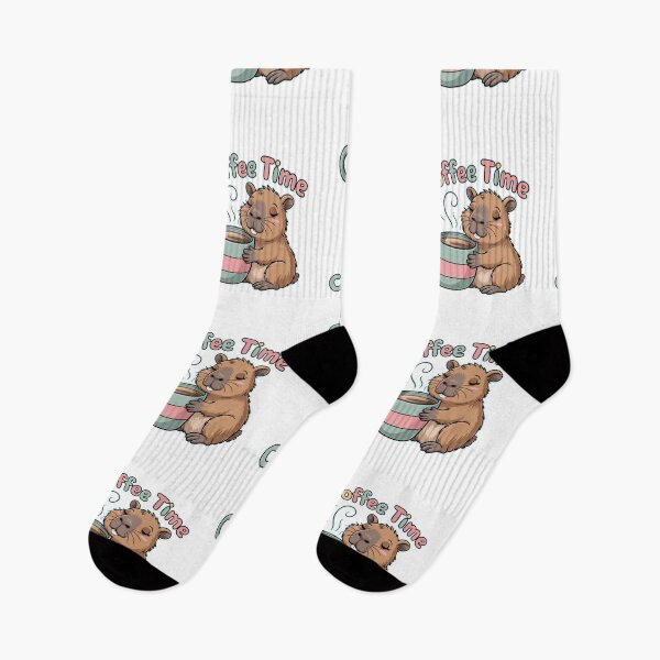 Item preview, Capybara Coffee Time Capy Drinking Quote Funny Coffee Lover  designed and sold by Nzgiftsandmore.