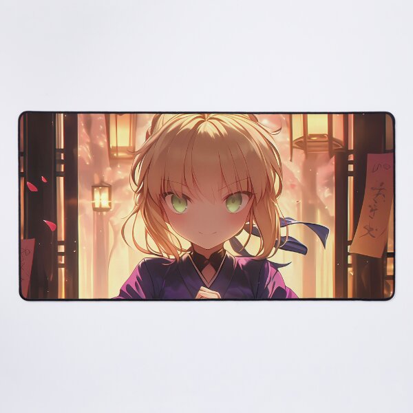 Item preview, Saber Alter Fate Stay Night Chibi Kimono Night Lantern Mood designed and sold by TanglenRabbit.