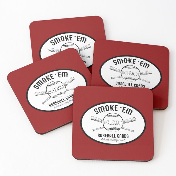 Item preview, Smoke 'Em Big League Baseball Cards designed and sold by Normbot2000.