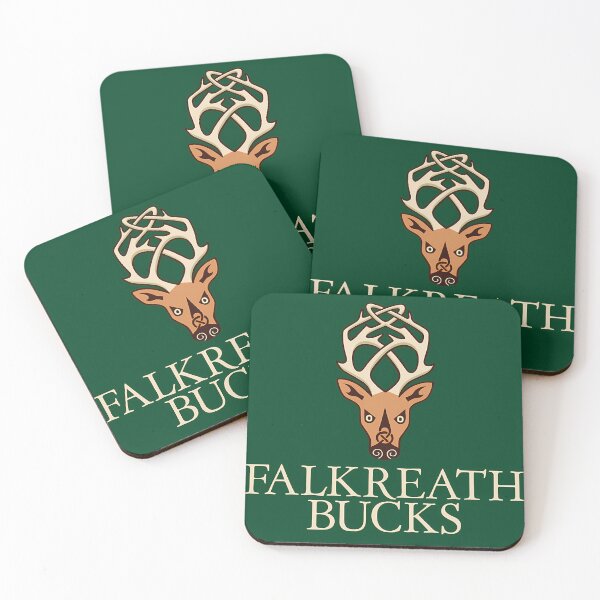 Item preview, Falkreath Bucks Sports Logo Sticker designed and sold by Thirtybad.