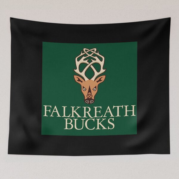 Item preview, Falkreath Bucks Sports Logo Sticker designed and sold by Thirtybad.