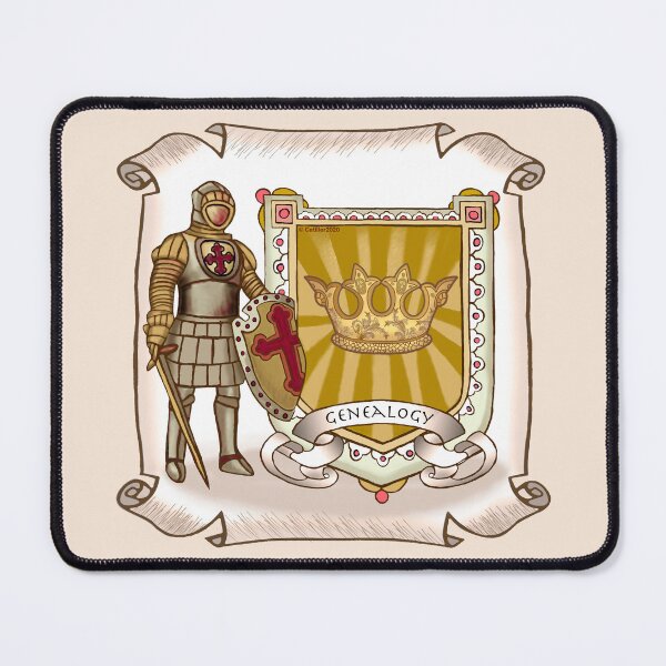 Item preview, Genealogy Knight Shield designed and sold by artmuvz.