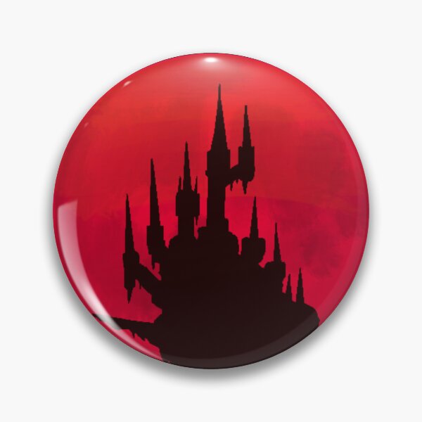 Item preview, Castlevania Dracula’s castle blood moon designed and sold by MadCarrie.