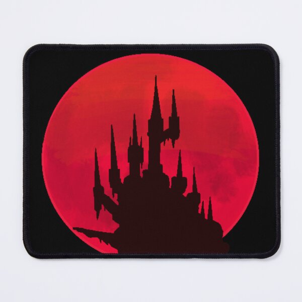 Item preview, Castlevania Dracula’s castle blood moon designed and sold by MadCarrie.
